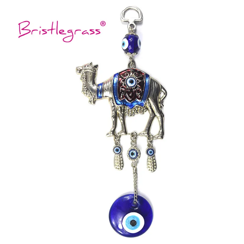 Подвеска маятник турецкий голубой глаз верблюд|Ловцы снов и подвесные украшения|