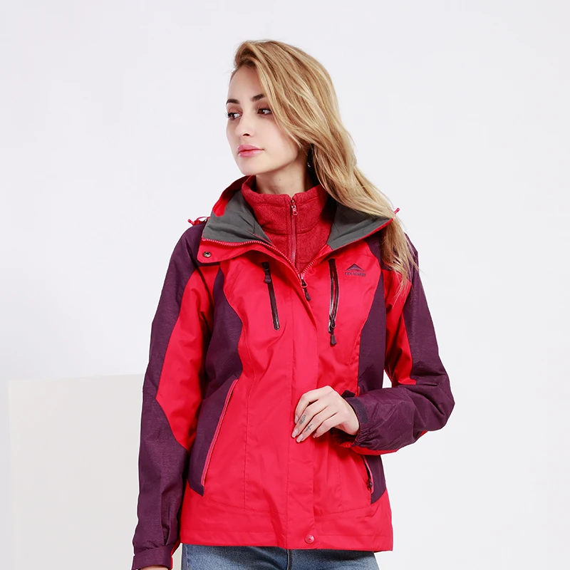 ROYALWAY новинка 2019 ветровка для путешествий женская съемная флисовая подкладка