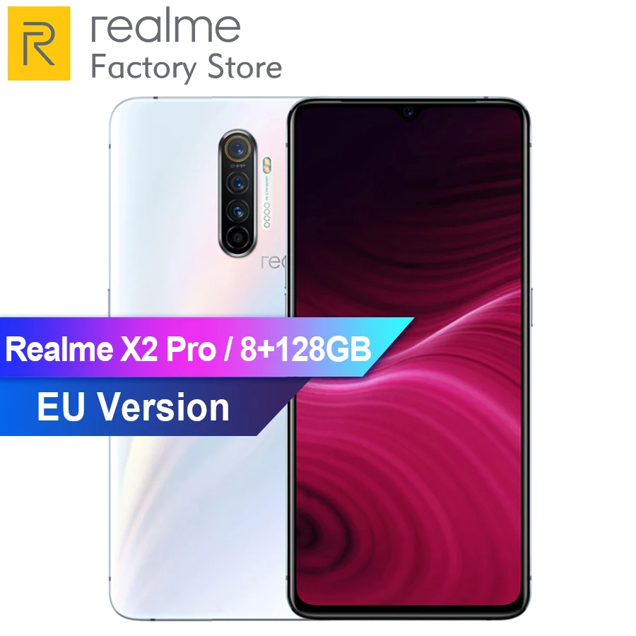 OPPO Realme X2 Pro смартфон с 6 5 дюймовым дисплеем восьмиядерным процессором Snapdragon 855 Plus