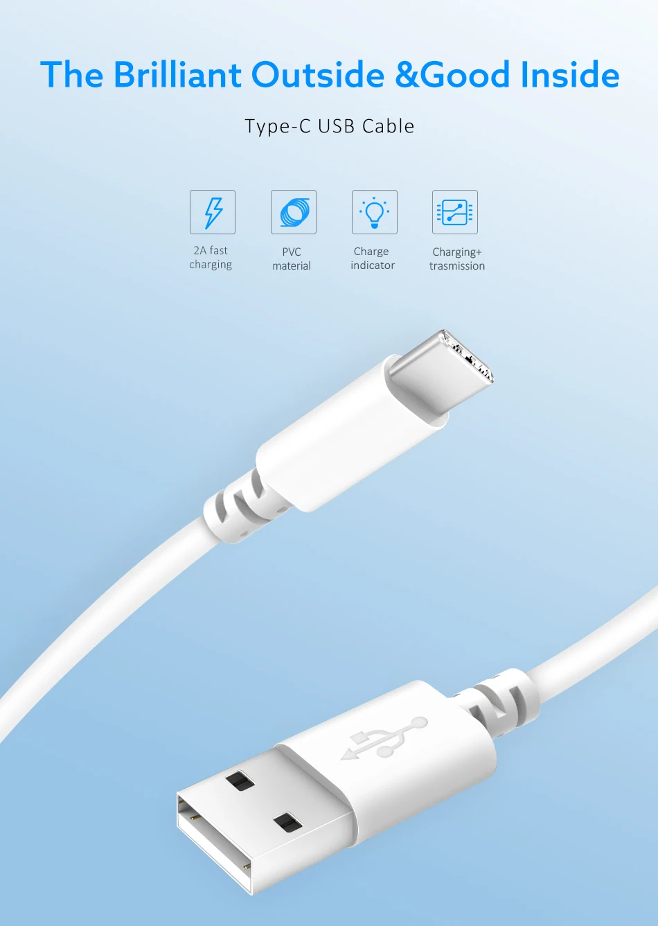 Usb type C кабель YKZ Быстрая зарядка 3,0 QC3.0 Быстрая зарядка USB-C кабель провод для Samsung S10 S9 huawei P30 P20 Oneplus 7 Pro провод