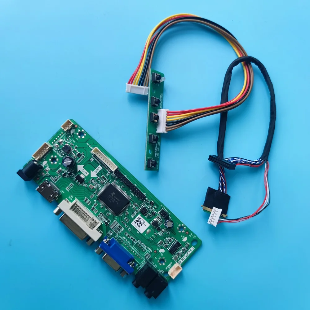 

HDMI-compatible DVI VGA LED LCD Audio Controller board Kit for 17.3" LP173WD1(TL)(D4)/(TL)(E1)/(TL)(H2) 1600X900 Panel