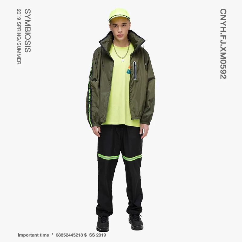 VIISHOW уличная одежда мужские куртки брендовые со стоячим воротником Chaqueta Hombre 2019 с