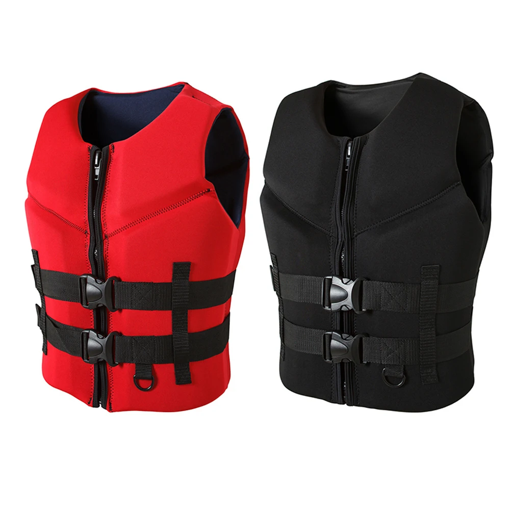 

Adult Life Vest Neoprene Men Women Water Sports Buoyancy Jacket Swimming Vest Boating Surfing Kayak Drifting Anti-Collision Vest