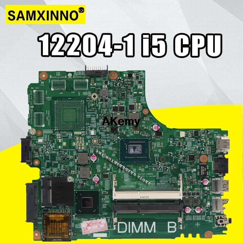 12204-1 для For DELL INSPIRON 2421 3421 5421 материнская плата ноутбука CPU CN-07GDDC I5 DNE40-CR оригинальная