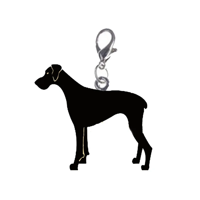 Новинка 2019 металлический брелок с французским бульдогом для ключей женщин