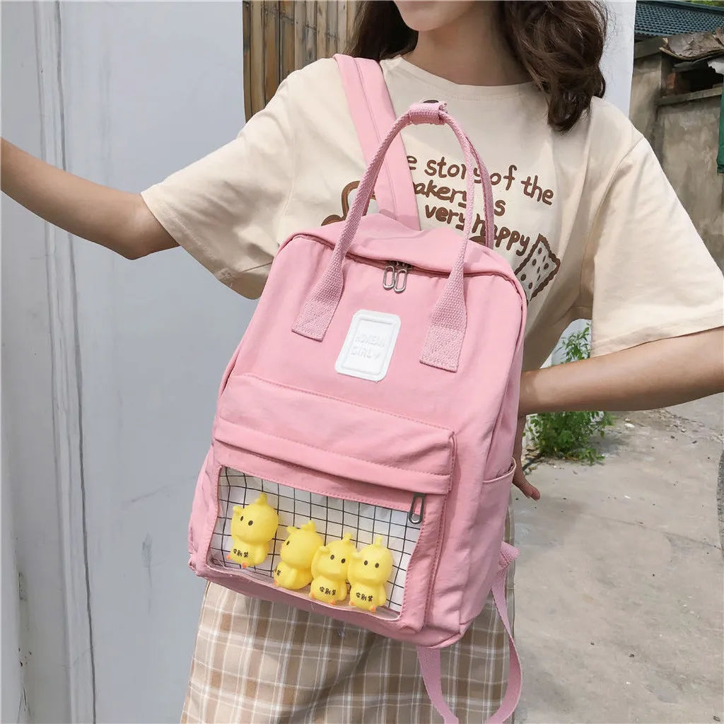 Женский рюкзак студенческий женская школьная сумка вместительный маленькие