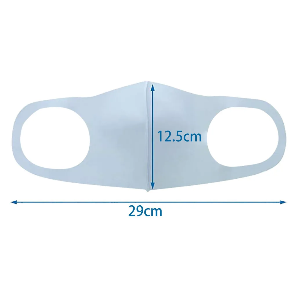 

Adult Masks 5PC Fashion Solid color Face Mask Washable Reusable Mouthcover Unisex Anime Cycling Masque Breathable Mascarillas 27