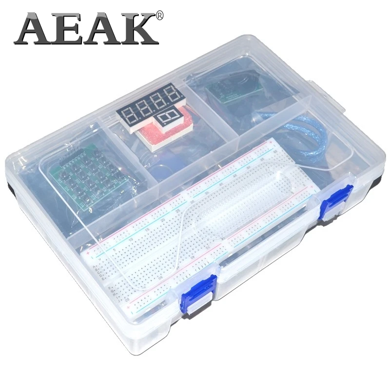 2560 R3 with box AEAK для Arduino UNO R3 RFID стартовый набор UNO R3 обновленная версия Обучающий набор с розничной коробкой - Цвет: 2560 R3 with box