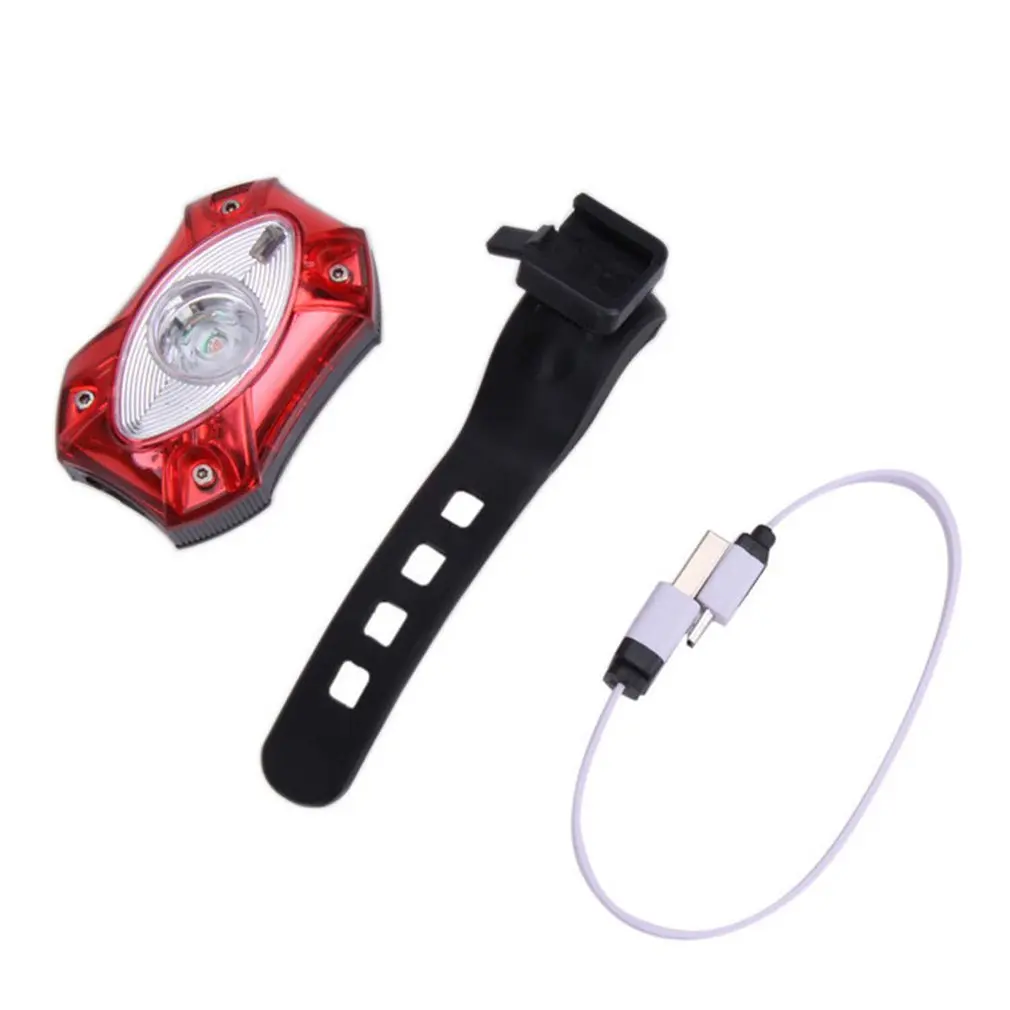 Стильный Новый Модный атмосферный Usb зарядный задний светильник велосипедный