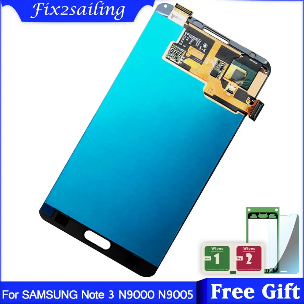 Супер Amoled LCDS для Samsung Galaxy Note 3 N9005 ЖК-дисплей сенсорный экран дигитайзер