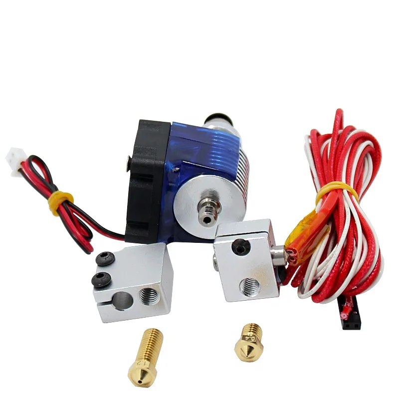 RAMPS 3D принтер J-head Hotend с одним охлаждающим вентилятором ED3 V6 экструдер КОМПЛЕКТ 0 2/0