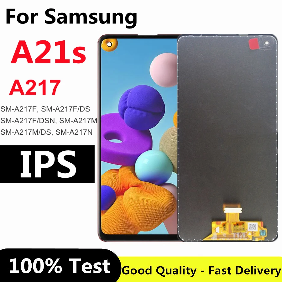 

6.5" For Samsung A217 A21s 2020 Lcd SM-A217F SM-A217F/DS SM-A217F/DSN A217F Display For Samsung Galaxy A21S LCD