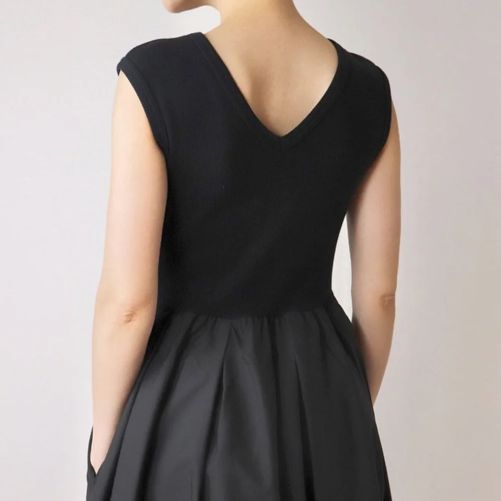 

Dress 2021 New Style Round Neck Moderate Pullover Long Sleeve Straight Mid-Calf Moderate Fashion Office Lady Sweet Cute Girl