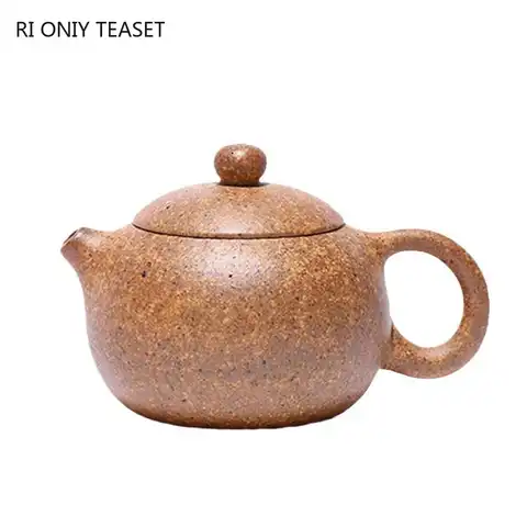 Китайские чайные горшки из исинской фиолетовой глины, 100 мл, бутик Xishi, чайник из сырой глины, чайник ручной работы Zisha, чайный набор, посуда дл...