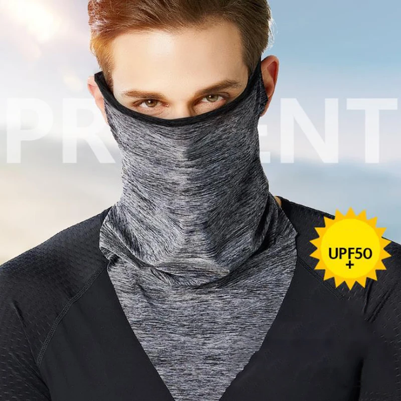 

Motorcycle Fashion Protective Cycling Face Mask Anti-UV Neck Hood Dust-proof Headband Triangle Sport Scarf Windproof