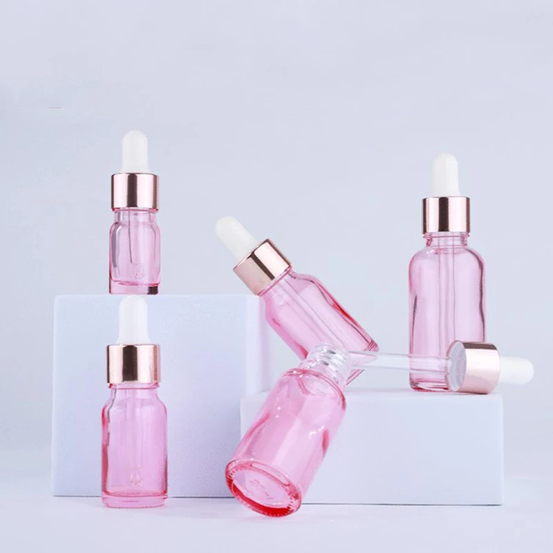 

5ml 10ml 15ml 50ml Empty Glass Dropper bottles With Glass Pipette Sample Glass Bottles for Essential Oils Perfume