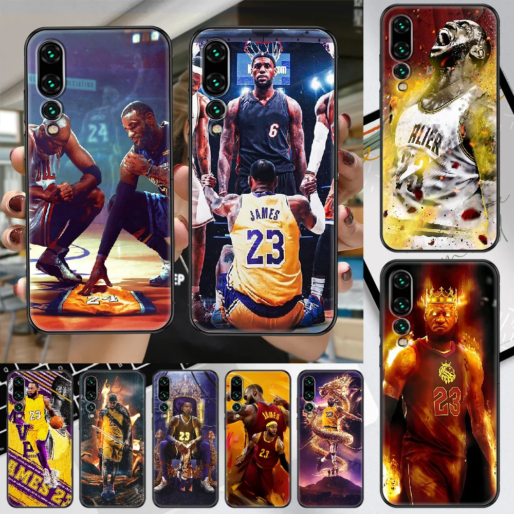 LeBron James баскетбольный король 23 чехол для телефона Huawei P Mate P10 P20 P30 P40 10 20 Smart Z Pro Lite 2019