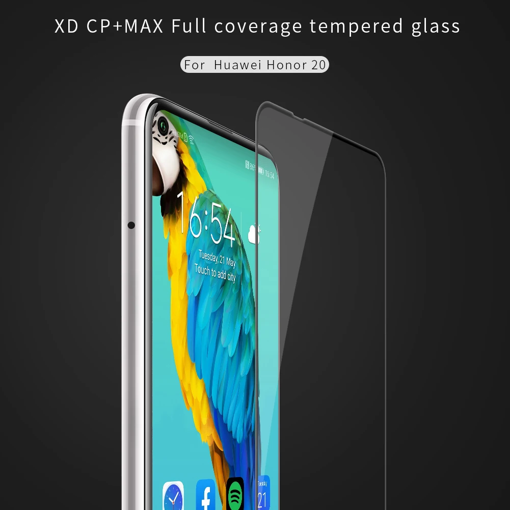 Huawei P30 стекло mate 20 X протектор экрана Nillkin 3D полное покрытие безопасное защитное стекло на huawei Nova 4 Honor 20 Pro закаленное