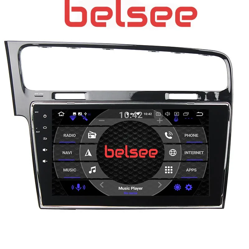 Магнитола Belsee для Volkswagen Golf 7 MK7 10 1 2012 2018 дюйма 4 Гб Android 10|Автомагнитолы| |