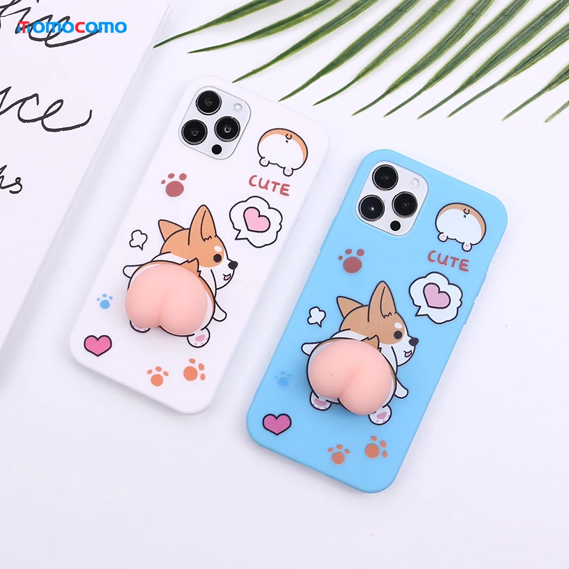 

Funny Unzip Pinch Phone Case For iphone12 Mini 11 pro max XR X XS 7 8P Luxury Liquid Sili Cute And Creative Protective Sleev