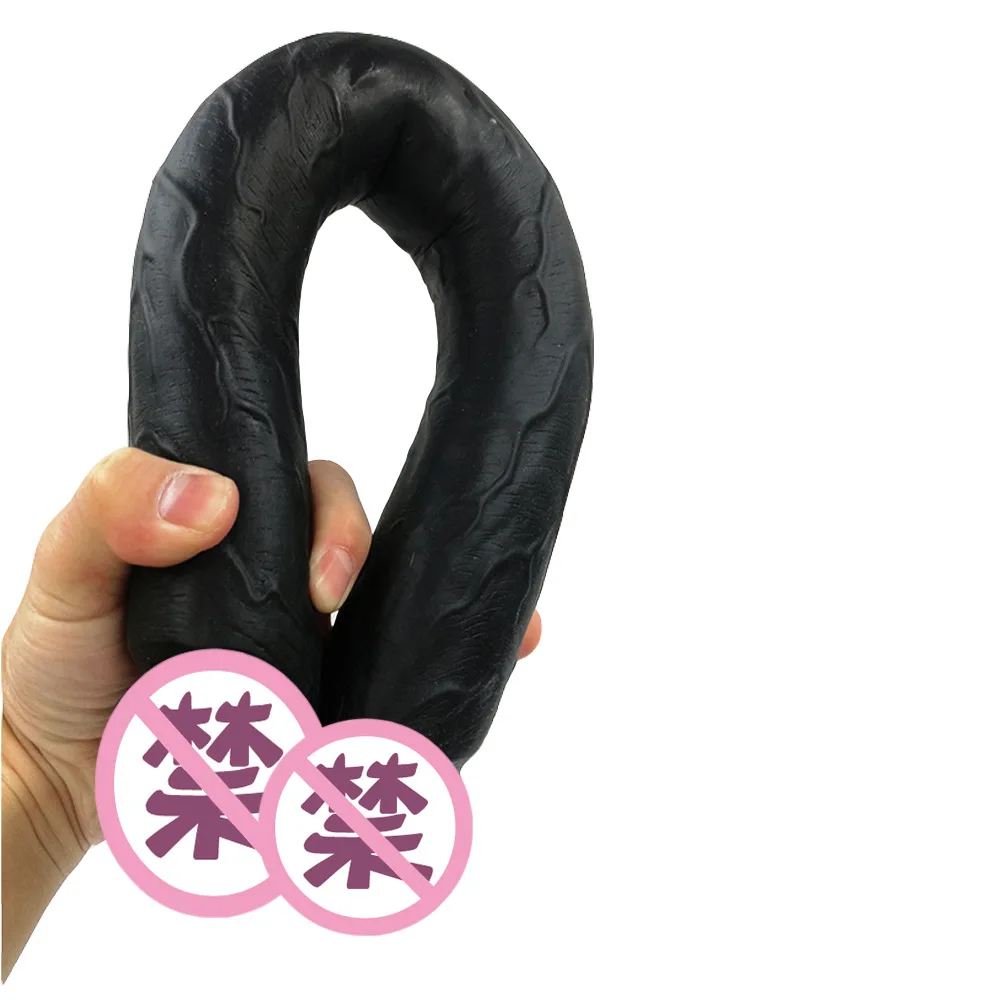 46 см длинные секс игрушки фаллоимитаторы в виде животных пенис из настоящей кожи