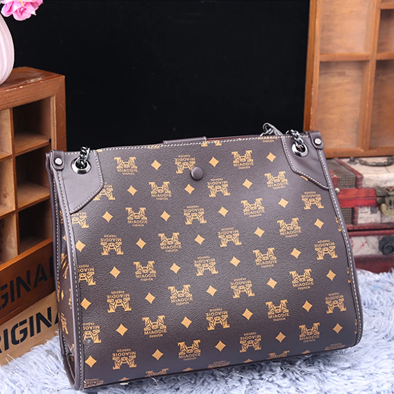 

Luxury Pattern Tote Bags for Women 2020 New Single Shoulder Chain Shopping Bags Luxury Handbags Women Bags Designer Louis Brand