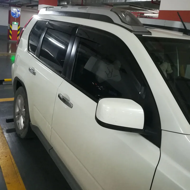 Для 2007-2012 Nissan X-Trail окно вентиляционное отверстие козырек солнцезащитный тент тенты укрытия защита окна щит крышка