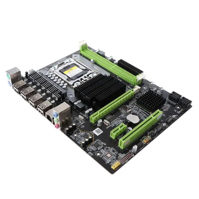 Новая материнская плата X58 LGA 1366 LGA1366 DDR3 слот для настольного ПК ECC REG RAM
