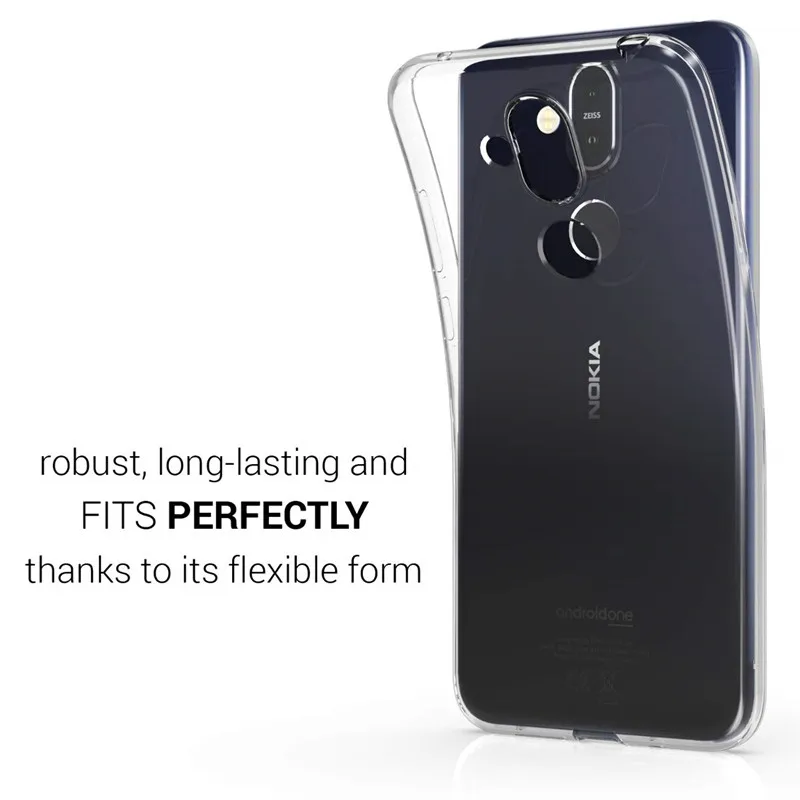 Для Nokia 1 8 7 6 5 3 Plus 2018 силиконовый чехол для телефона 2 4 2019 X6 X7 Sirocco |