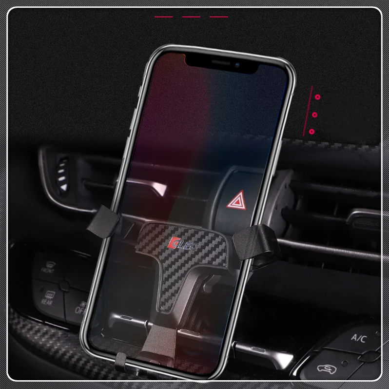For Toyota C-HR CHR Car Air Vent Mount Adjustable Phone Holder Stand for Cell Mobile Phone Stable Cradle
