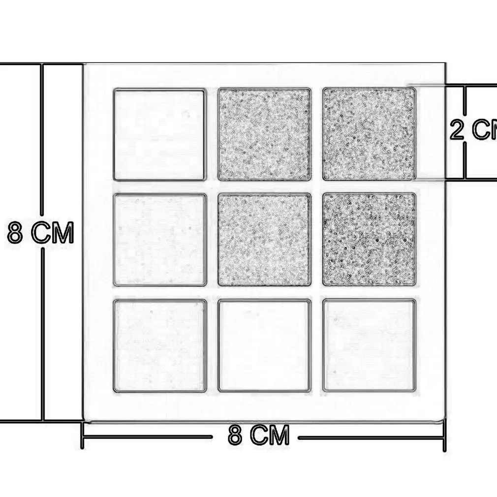9 цветов бриллиантовый яркий красочный макияж тени для век набор блестящих теней