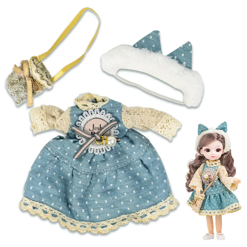 Одежда для куклы Bjd Цветочное платье 1/8 г. большие 8 баллов кукла Yosd Blyth JK одежда