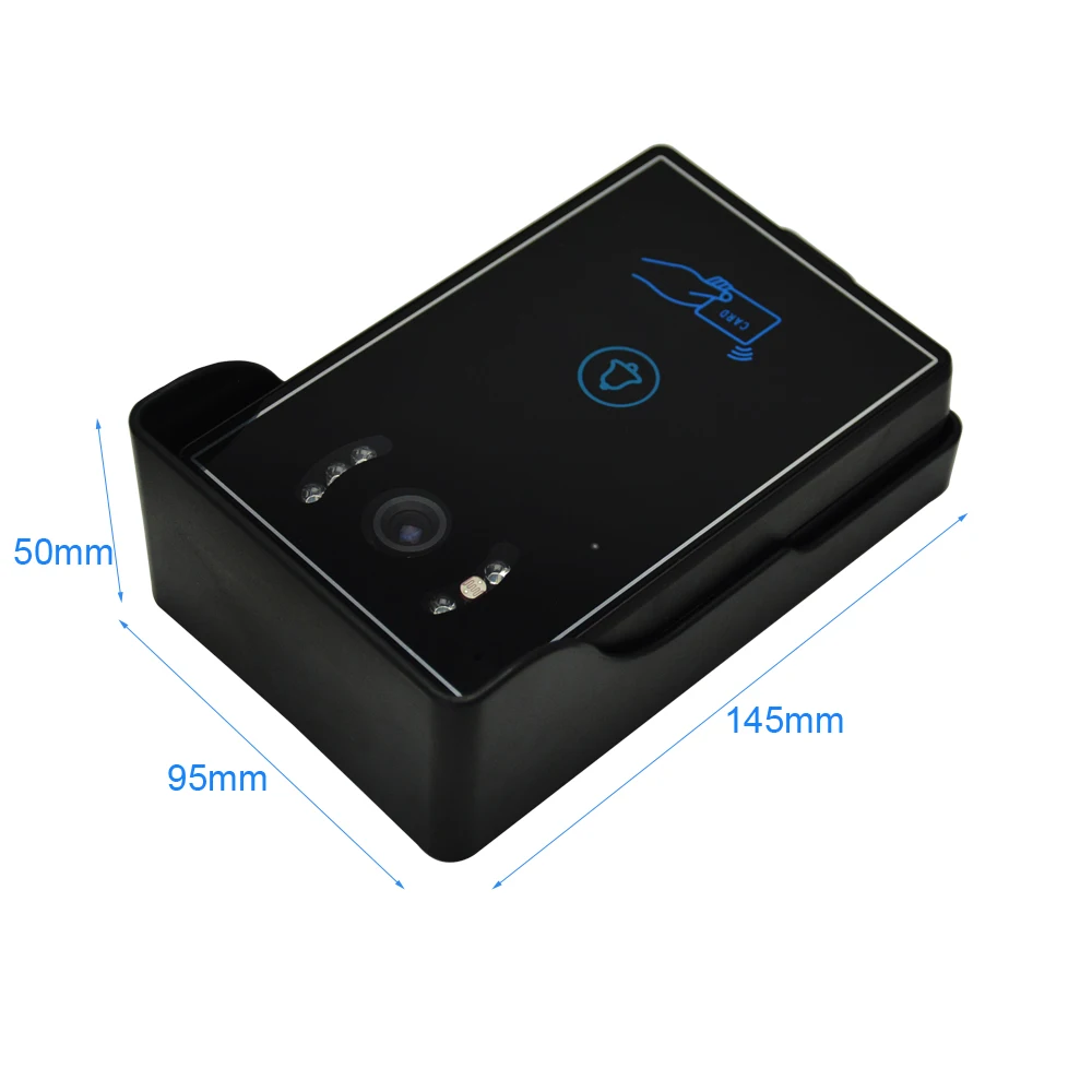 (1 комплект) видеодомофон Системы для дома и сада провода видео телефон двери 7