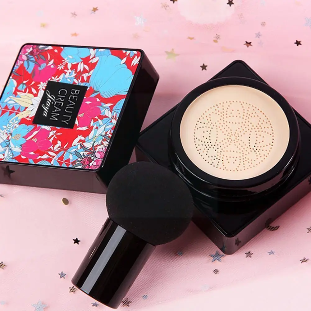 

Air Cushion Mushroom Head BB Cream Concealer Moisturizing Natural Face Foundation Cream Makeup CC Brightening Z4H5