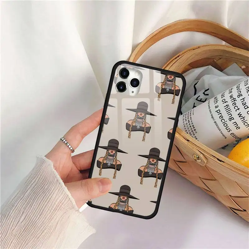 

Beyonce Lemonade Phone Case Tempered glass For iphone 11 12 PRO MAX X XS XR 5C 6 6S 7 8 plus