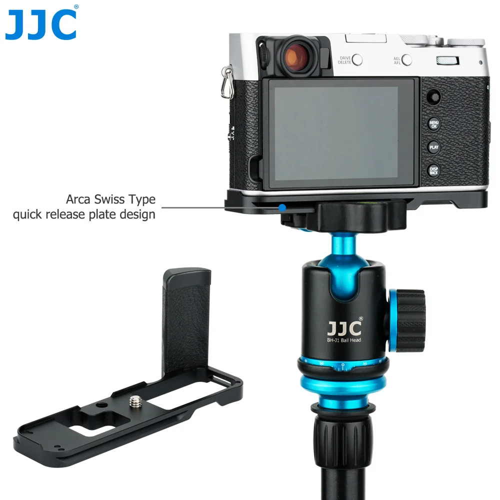 JJC рукоятка Arca Swiss БЫСТРОРАЗЪЕМНАЯ пластина Кронштейн для Fuji X100V X100F Нескользящие