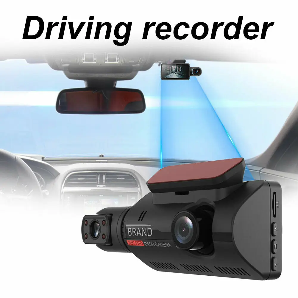 

Detachable A68 Supports Multi-Language Car Driving Recorder Motion Detection Driving Record IPS HD Camera Car Styling