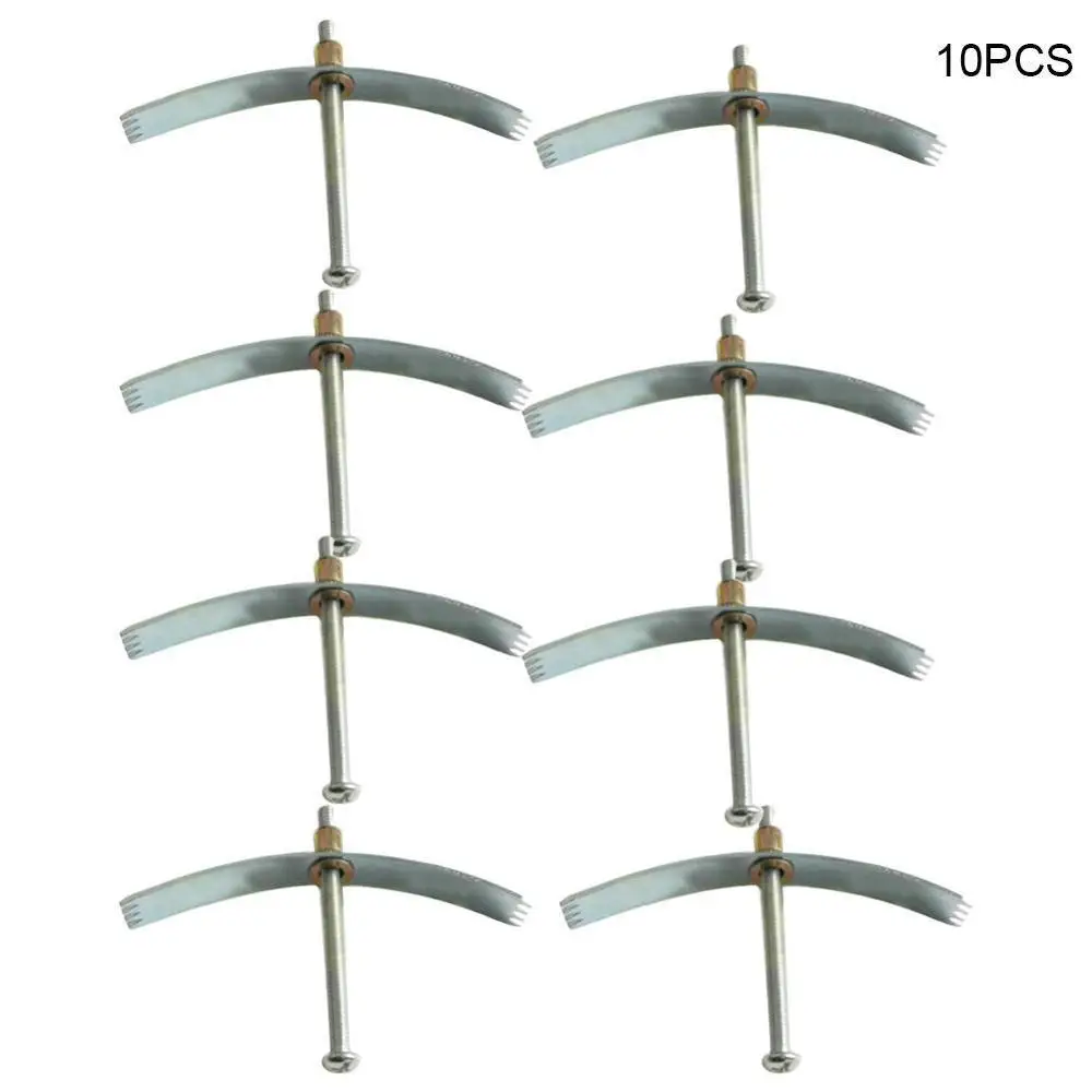 

10pcs 86 Type Dark Box repair screw manganese steel Junction Switch Mount wall Socket repair box replace Cassette Box old f Y6J7