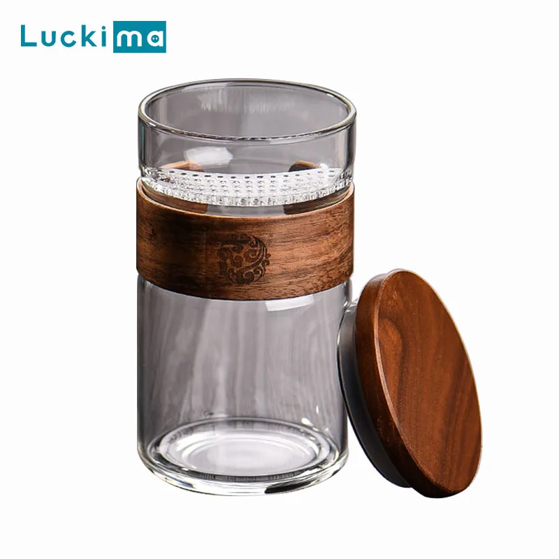 New Tea Infuser Tumbler Drinkware Milk Fruit Coffee Cup With