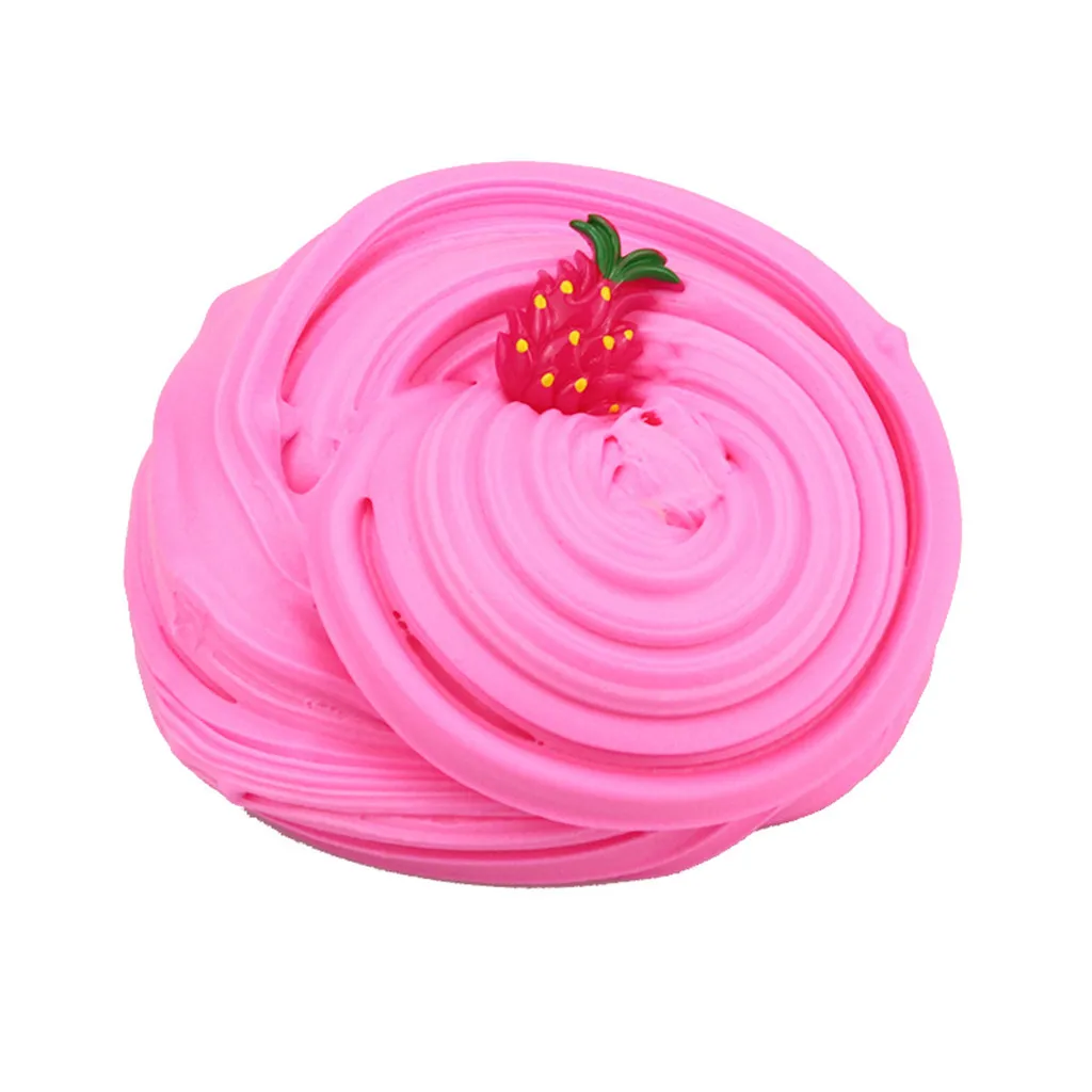 DIY Поставки слаймов набор для фруктов облако Slime ароматерапия Давление детей