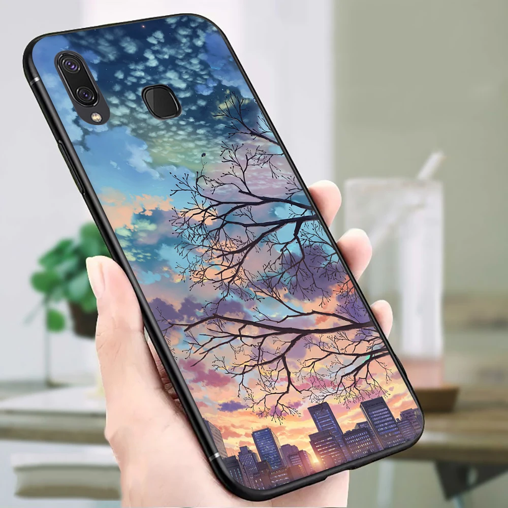 Дерева природы мягкий силиконовый чехол для телефона для samsung A2 Core A10s A20E A20s A30s A40s A50s A60 A70s
