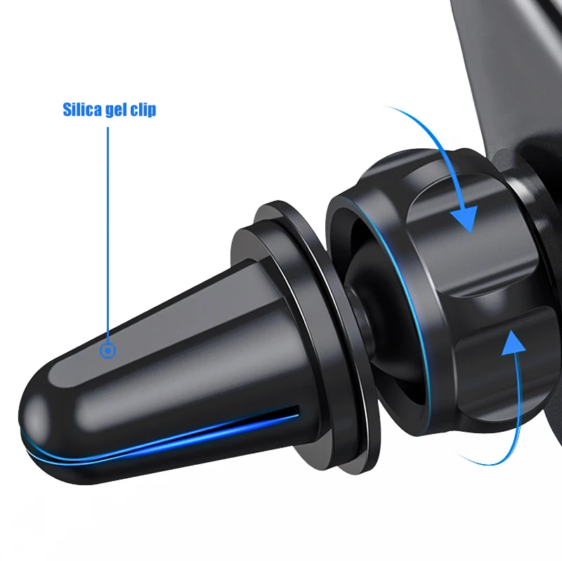 Car Mobile Phone Holder Matte Shockproof 360°Rotatable For Hyundai Accent Azera Elantra I10 I20 I30 IX20 IX25 Genesis Kona Getz |