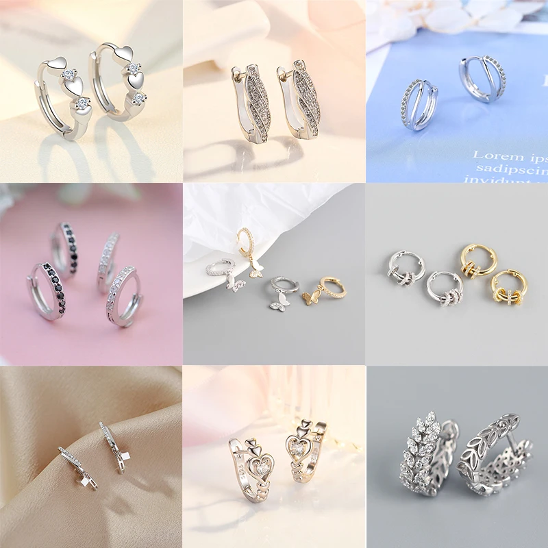 

MEYRROYU Sterling Silver New Arrival Zircons Wedding Earrings For Women Exquisite Gorgeous Jewelry Prevent Allergy Серьги 925