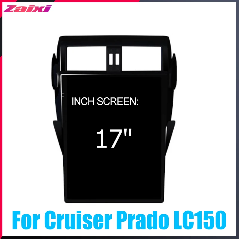 ZaiXi 17 дюймов Большой экран Тесла вертикальный Android автомобильный GPS навигация для