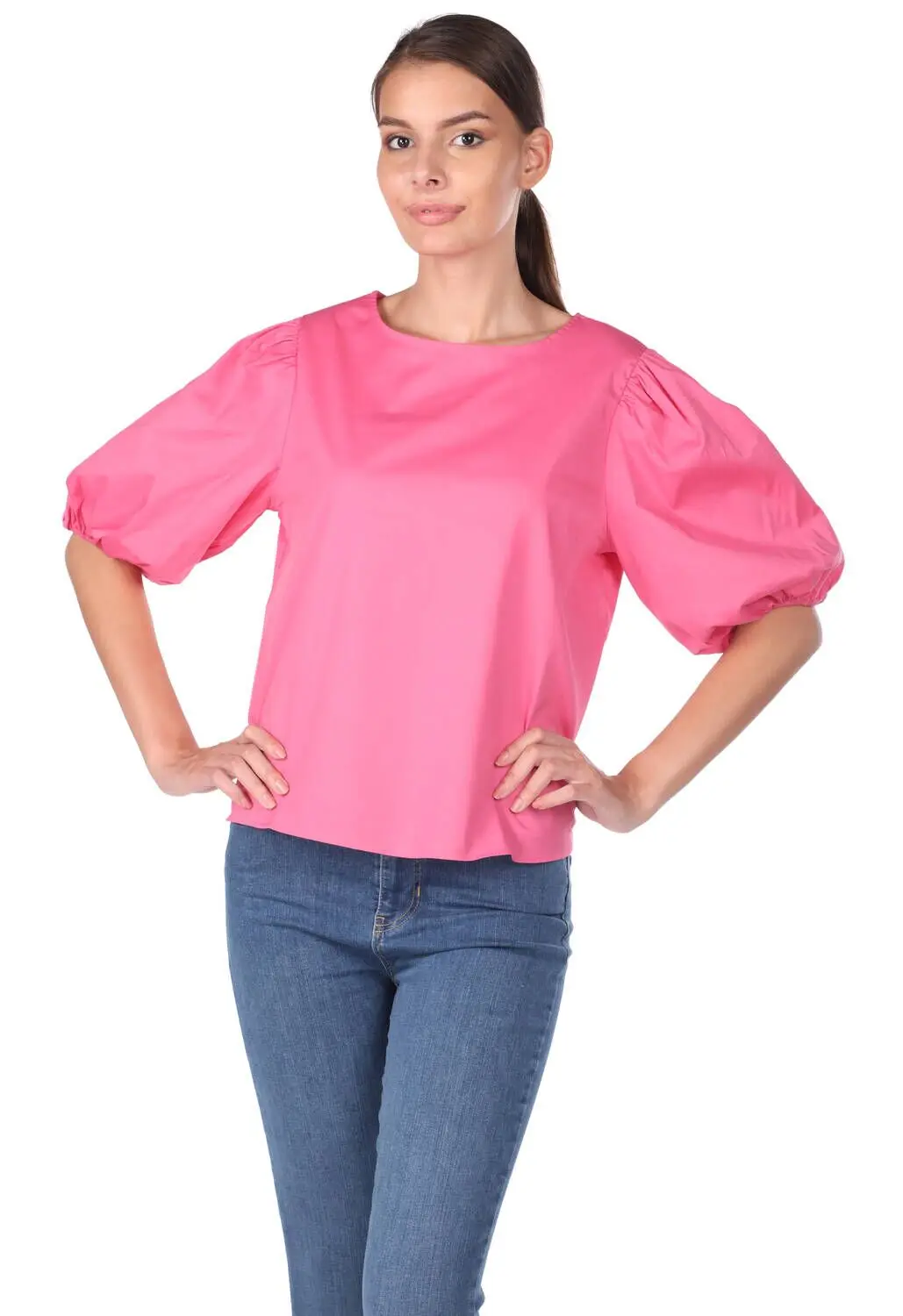 

Markapia Balon Kol Kadn Bluz