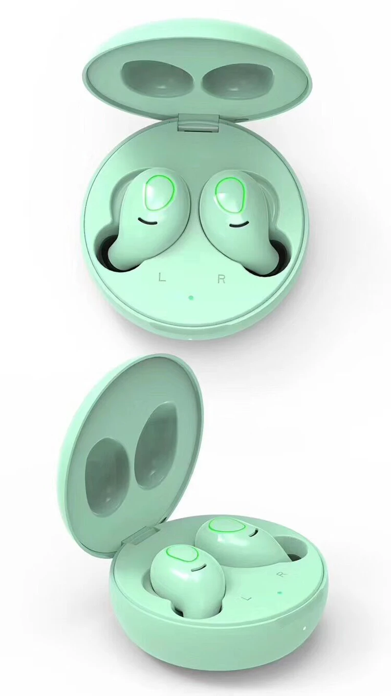Macaron конфеты цвет S9-TWS Bluetooth гарнитура HIFI стерео Bluetooth наушники V5.0 Поддержка беспроводной зарядки