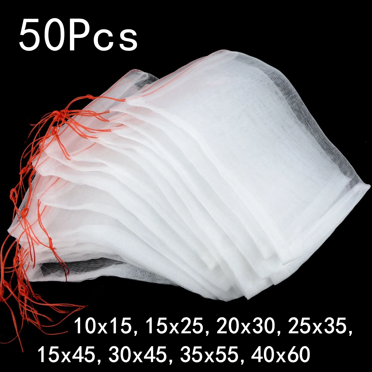 Многоразовые мешки для защиты садовых растений сетчатые фруктов винограда