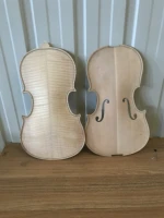 a set of handcraft 14 12 34 44 violin panel unfished fiddle violin spruce front panel topboard maple backplate