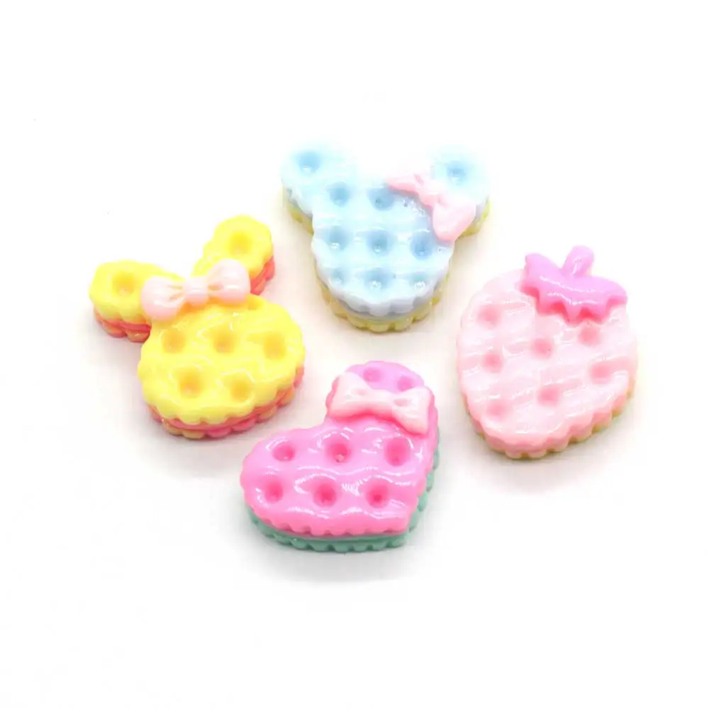 Миниатюрный Кукольный домик в ассортименте печенье на завтрак милые кабошоны