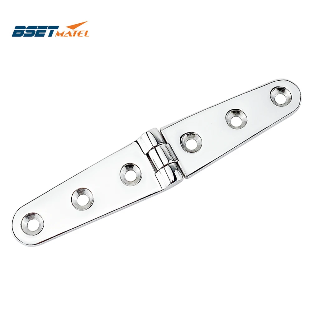 

28*153mm Marine Grade 316 Stainless Steel Boat Cupboard Cabinet Door Butt Hinge Furniture Fitting cabin deck hinges Drawer Hinge